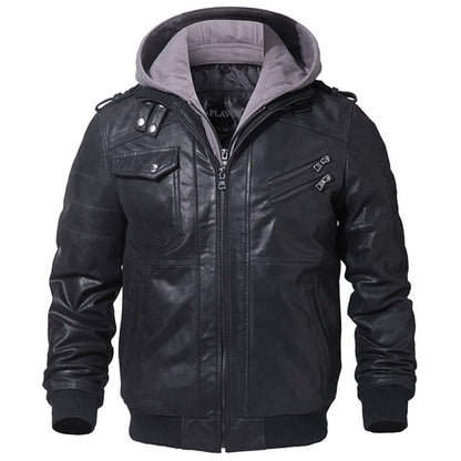 Soren Shadowthorn - The Nevermore Motorcycle Leather Jacket for Men