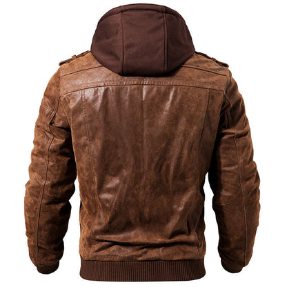 Soren Shadowthorn - The Nevermore Motorcycle Leather Jacket for Men