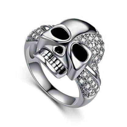 Spectral Skull - The Nevermore Gothic Ring