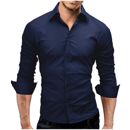 Steele Phoenix - The Nevermore Slim-fit Long-sleeved Shirt for Men