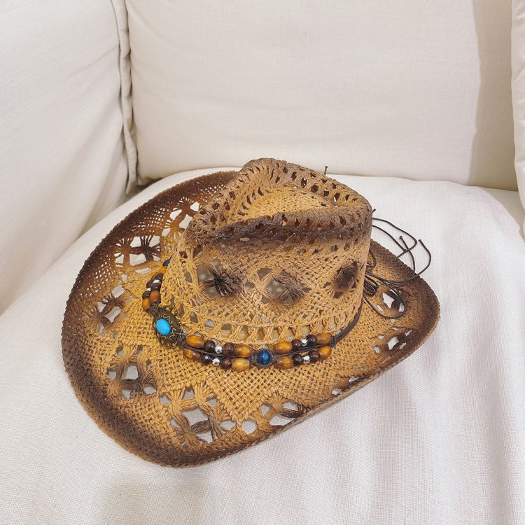 Straw Cowboy Hat - The Nevermore Boho Hats