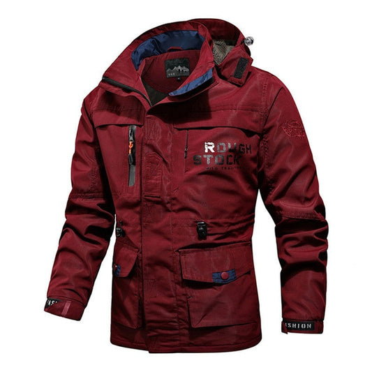 Street Style Elegance - The Nevermore Waterproof Mountaineering Jacket