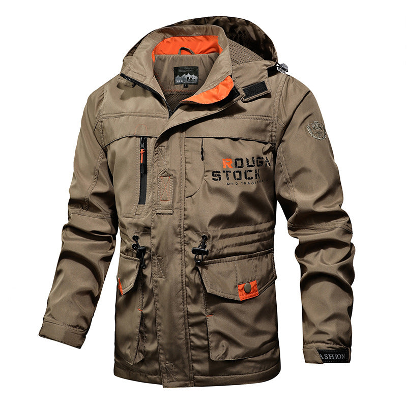 Street Style Elegance - The Nevermore Waterproof Mountaineering Jacket