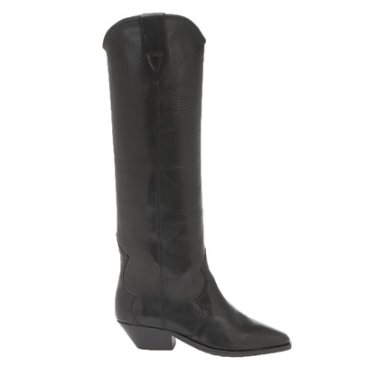 Sunflower Stardust - The Nevermore Western Pointed Long Boots for Women