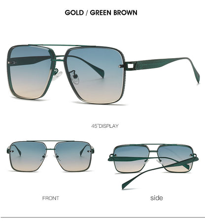 Sunstrike - The Nevermore Sunglasses for Men Metal Square