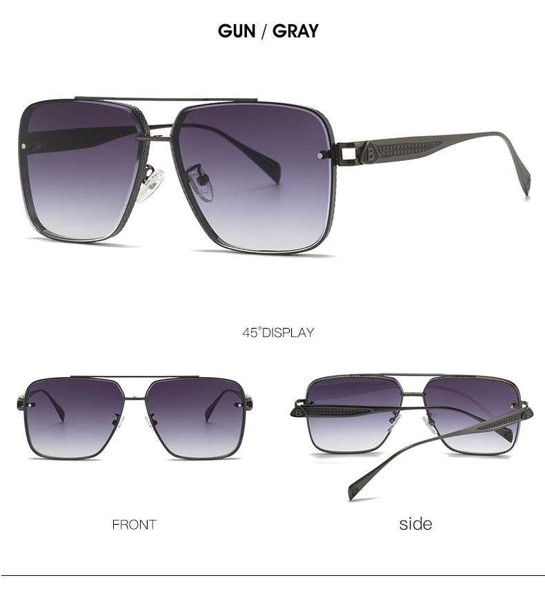 Sunstrike - The Nevermore Sunglasses for Men Metal Square