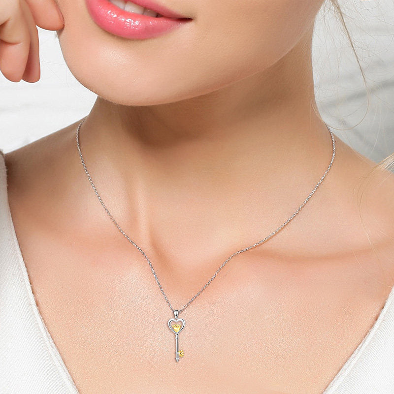 The Key to your Heart - The Nevermore Pendant 925 Silver