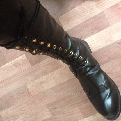 Tower - The Nevermore Gothic Steampunk Boots for Men