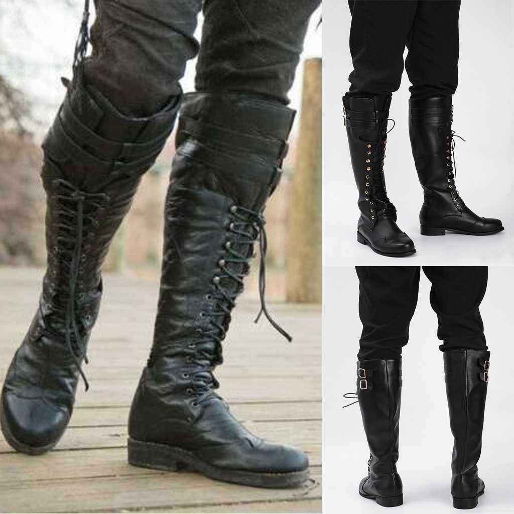 Tower - The Nevermore Gothic Steampunk Boots for Men