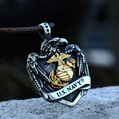 U.S. Navy - The Nevermore Pendant Stainless Steel