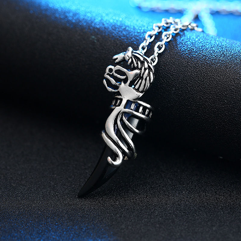 Urban Edge Bling - The Nevermore Titanium Steel Pendants