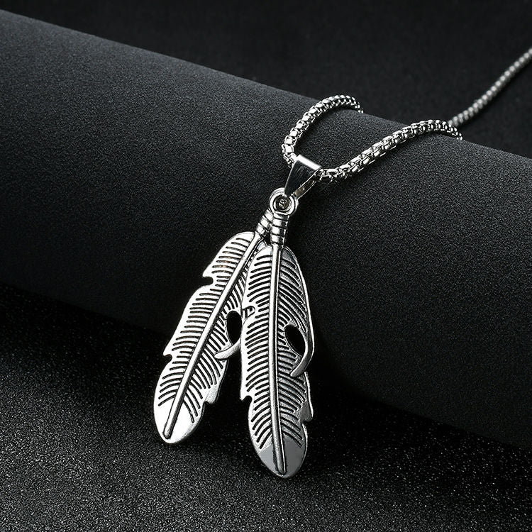 Urban Edge Bling - The Nevermore Titanium Steel Pendants