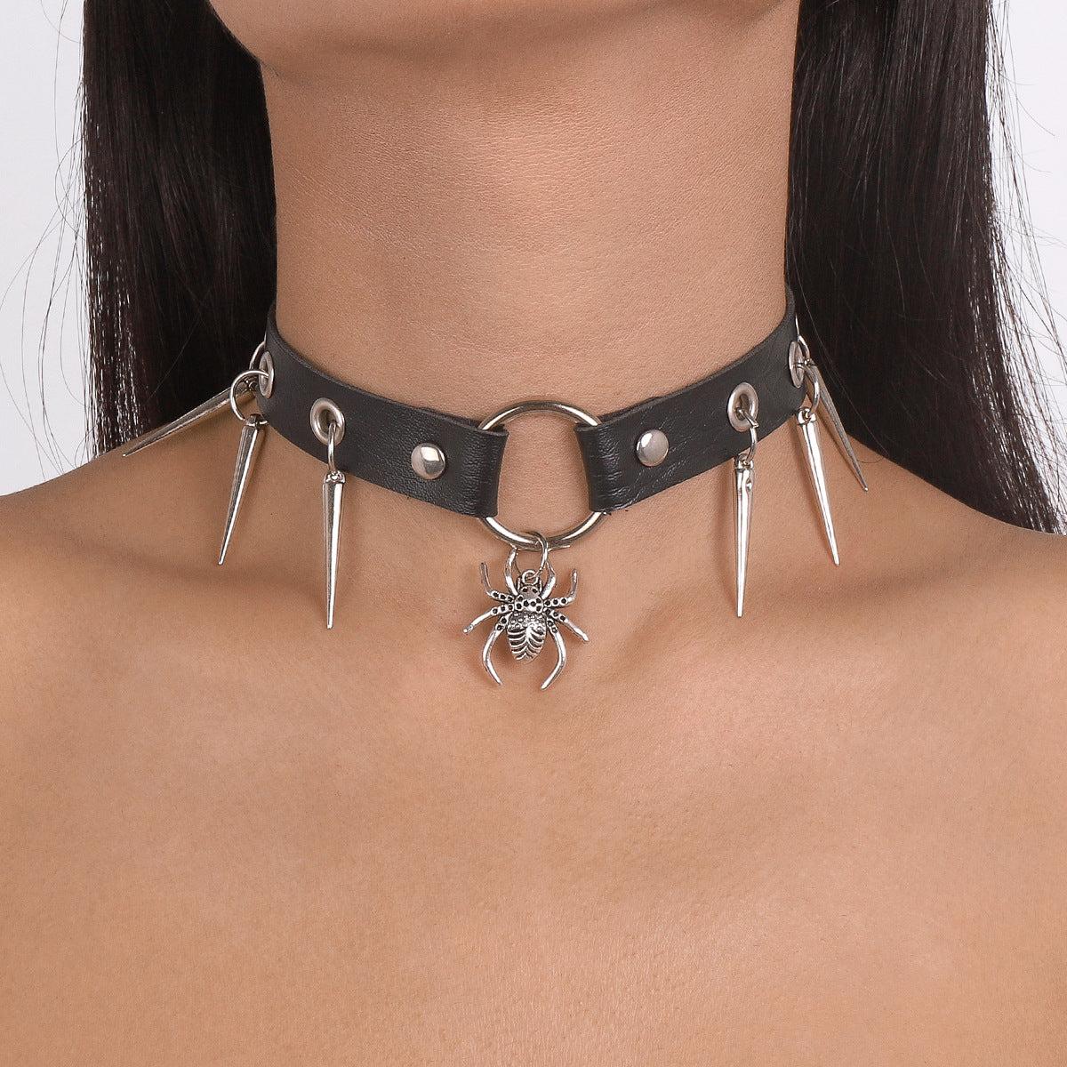 Ursula Phantom - The Nevermore Gothic Choker Spider