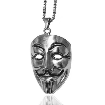 V for Vendetta Mask - The Nevermore Gothic Pendant Necklace