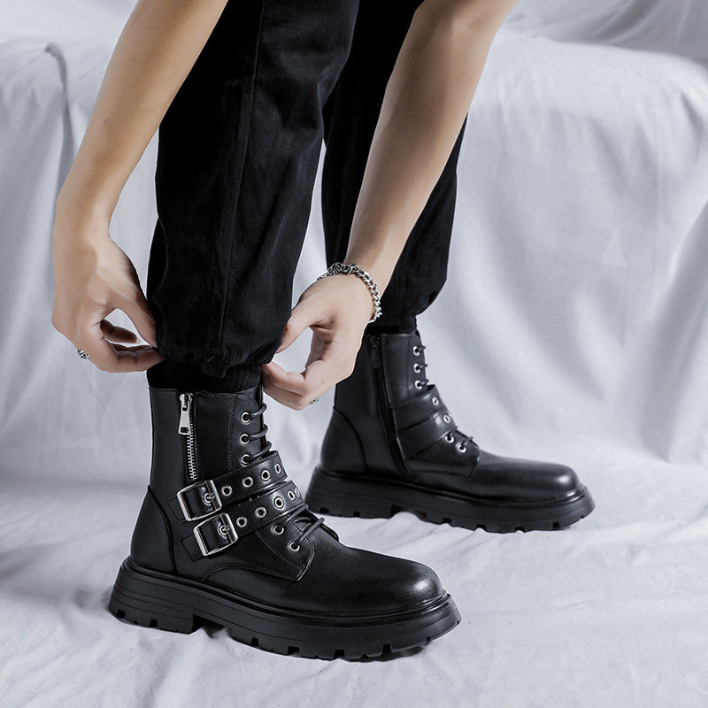 Vandal Moon - The Nevermore Gothic Boots for Men