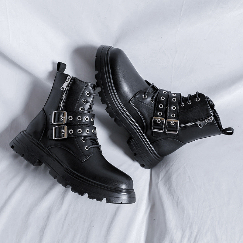 Vandal Moon - The Nevermore Gothic Boots for Men