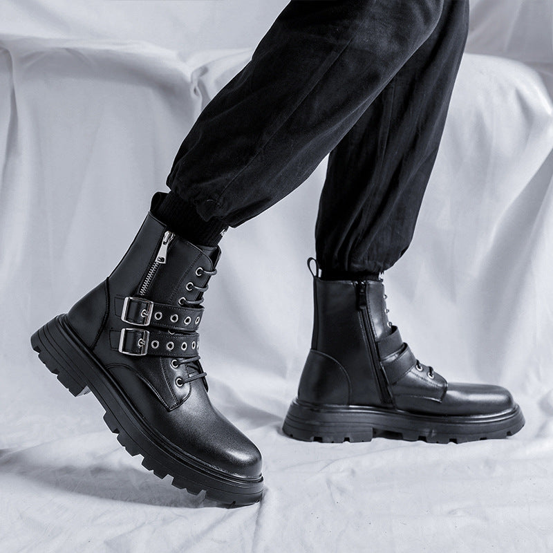 Vandal Moon - The Nevermore Gothic Boots for Men