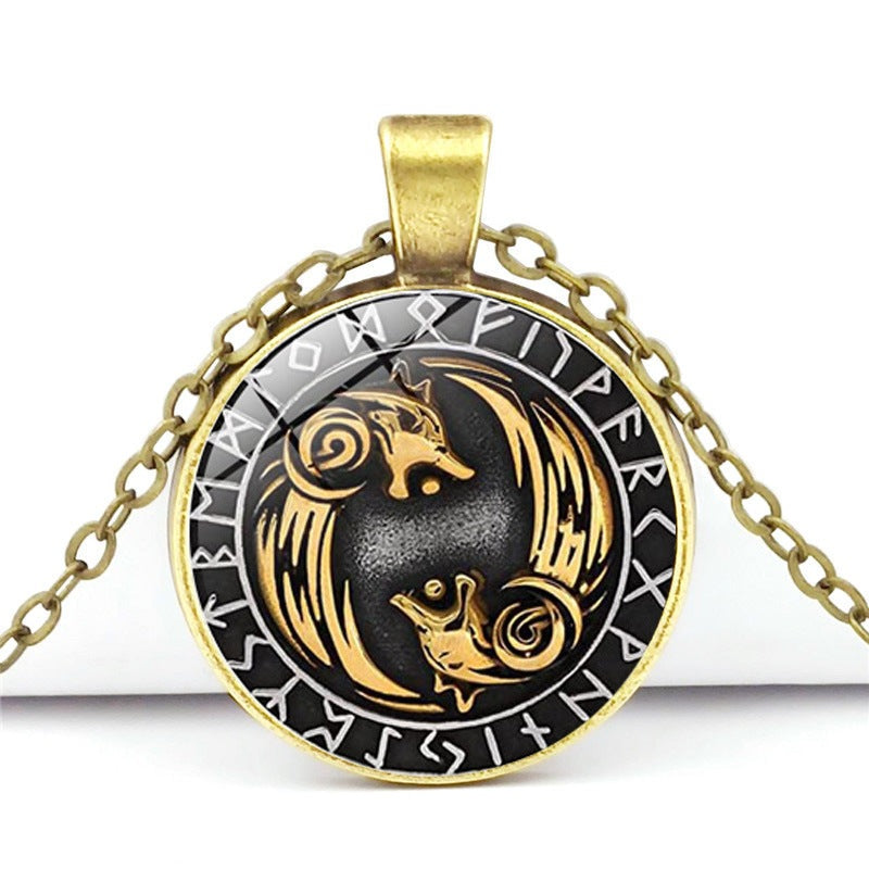 Viking Navigator - The Nevermore Gothic Pendant Necklace Viking Norse