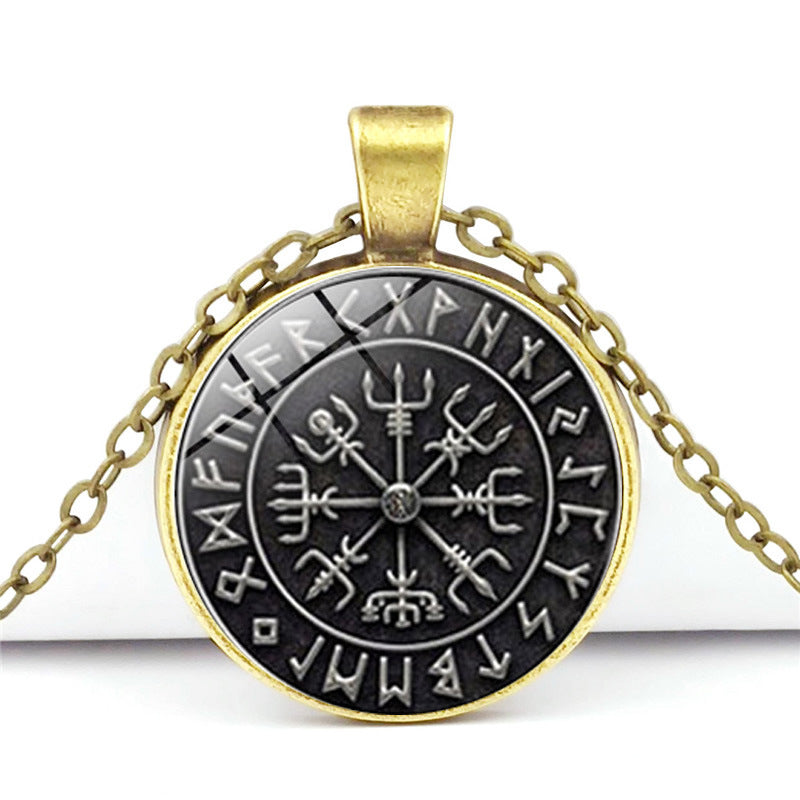 Viking Navigator - The Nevermore Gothic Pendant Necklace Viking Norse