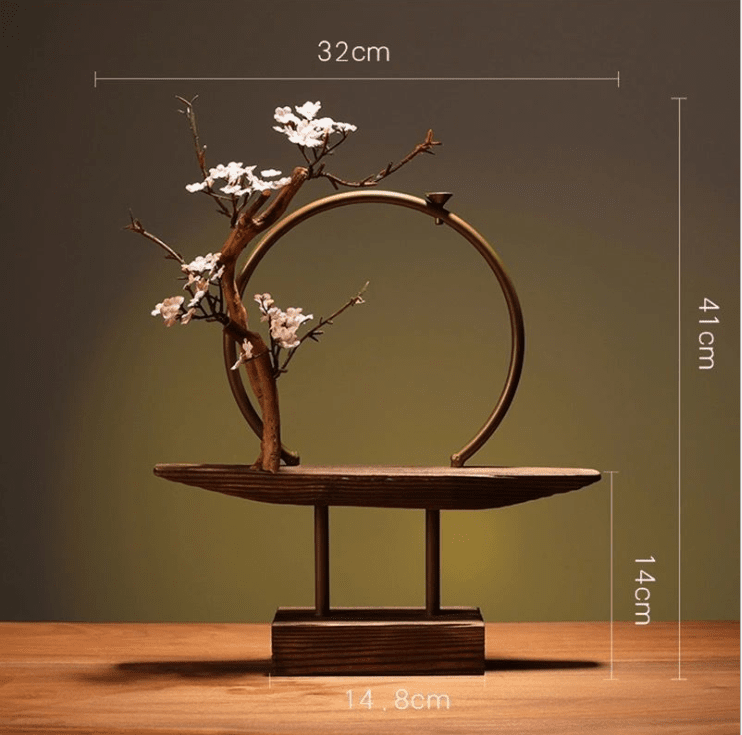 Waterfall Backflow Incense Burner Ladies Incense Stick Holder Buddha Home Decoration Elk Ceramic Censer With 20 Incense Cones