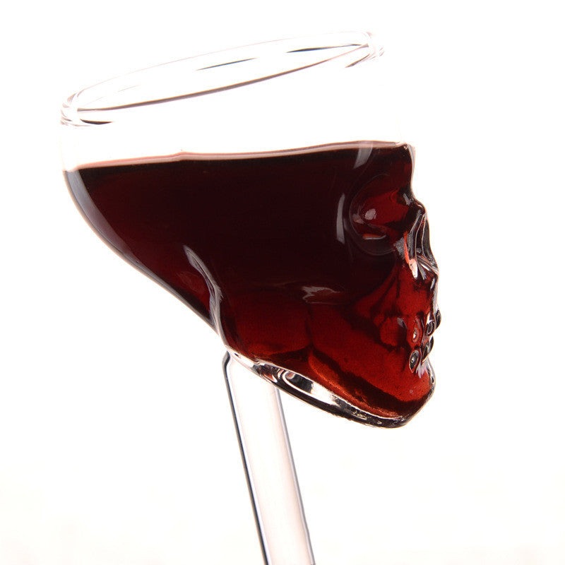 Wine skull goblet - The Nevermore Gothic Home Decor Drinkware