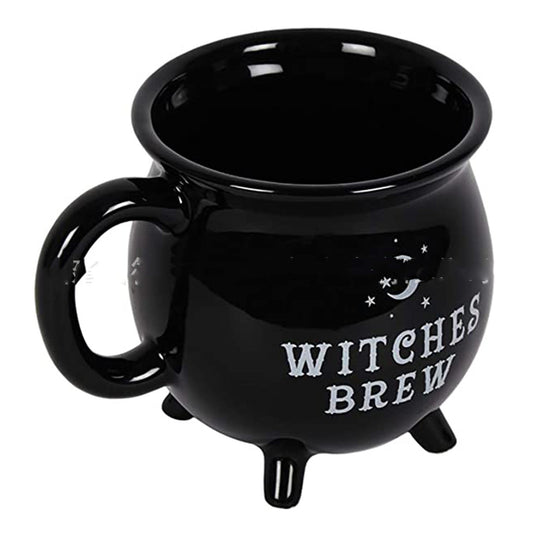 Witches Brew - The Nevermore Gothic Ceramic Witch Coffee Mug, Halloween