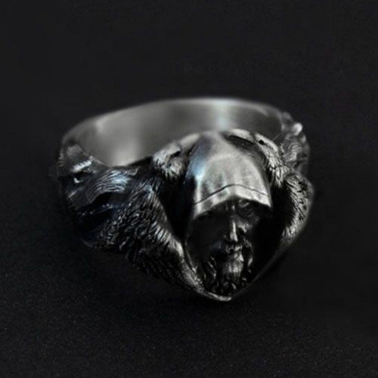 Wizard and Wolves - The Nevermore Gothic Ring