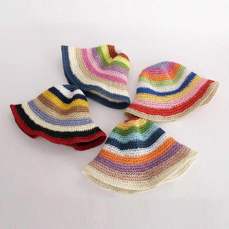 Women Striped Hat - The Nevermore Hats