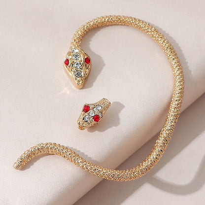 Acacia Hendrix - The Nevermore Gothic Ear - wrap Ear - cuff for Women – Unique Gothic Jewelry by Nevermore Lifestyle & Tech | Gold