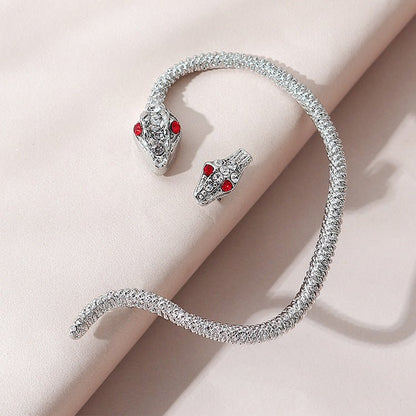 Acacia Hendrix - The Nevermore Gothic Ear - wrap Ear - cuff for Women – Unique Gothic Jewelry by Nevermore Lifestyle & Tech | Silver