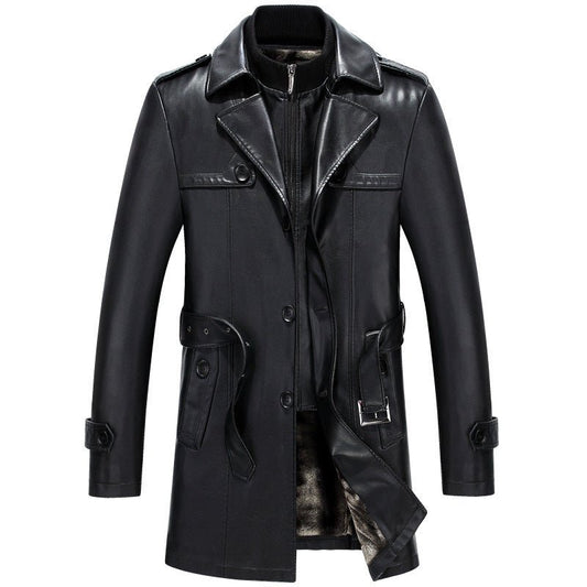 Ace - The Nevermore Leather Jacket for Men – Unique Men's Fashion by Nevermore Lifestyle & Tech | 3XL Black