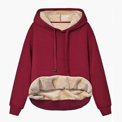 Amani Dean - The Nevermore Hooded Sweater – Unique Fashion for Women by Nevermore Lifestyle & Tech | 2XL Claret Red