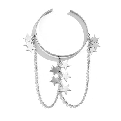 Amberrider - Boho Metal Bracelet by The Nevermore – Unique Bracelets by Nevermore Lifestyle & Tech | Silver 3 Style