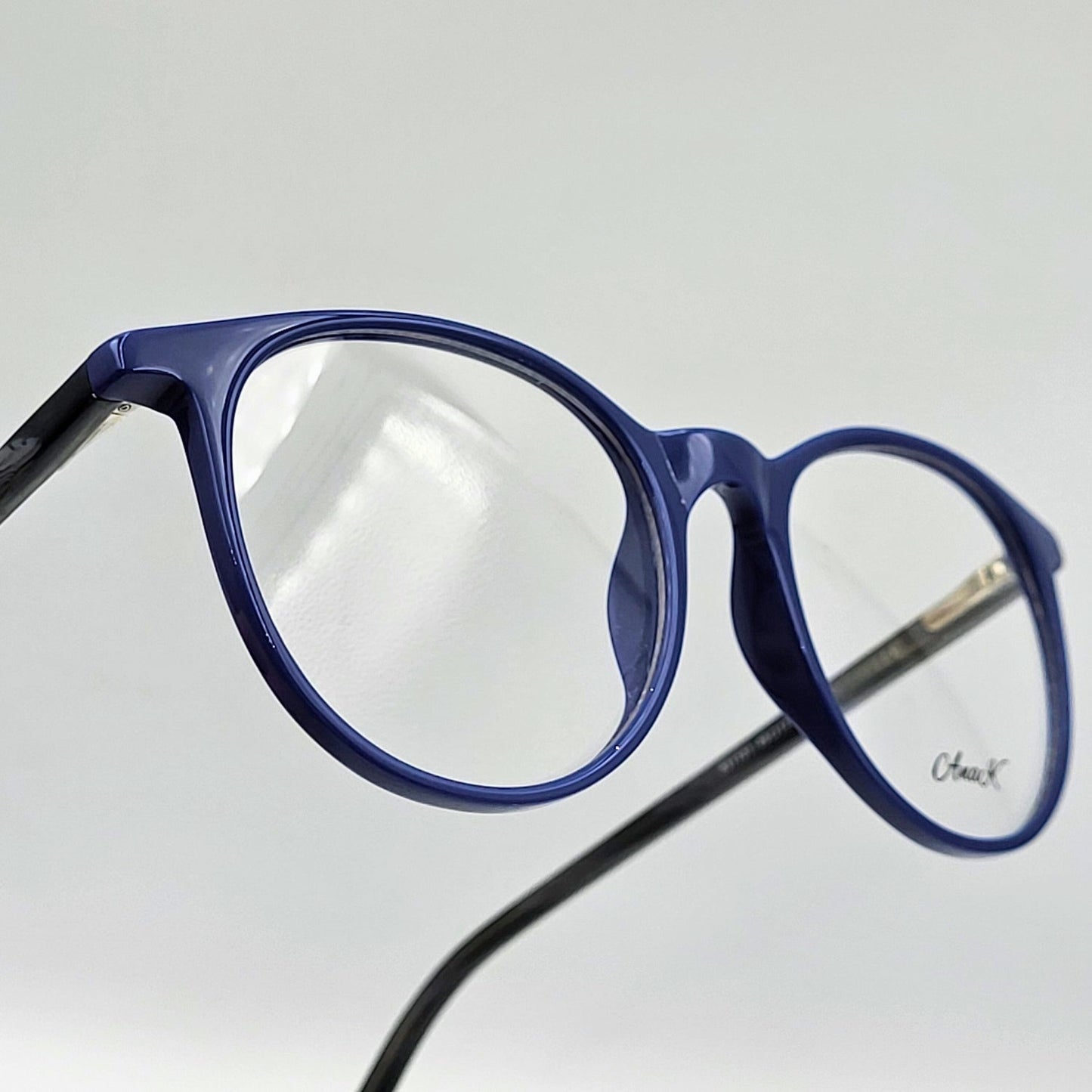 Anak 831101 - Blue Round Eyeglasses by The Nevermore – Unique Eyeglasses by Nevermore Lifestyle & Tech |