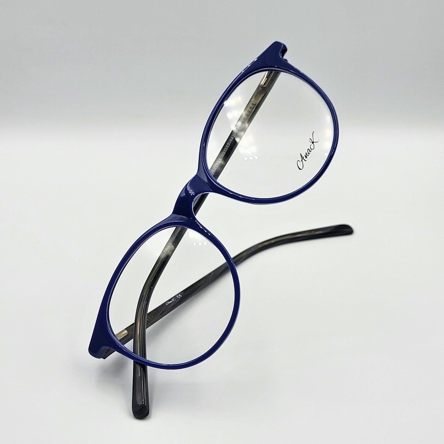 Anak 831101 - Blue Round Eyeglasses by The Nevermore – Unique Eyeglasses by Nevermore Lifestyle & Tech |