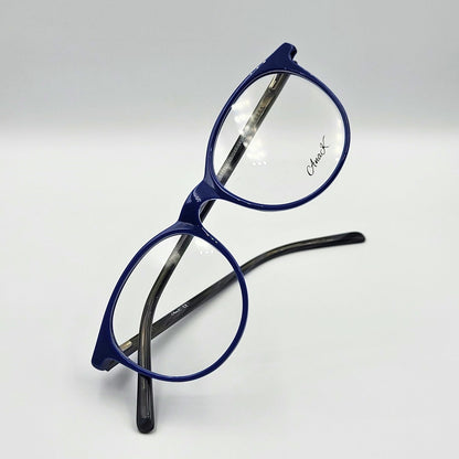 Anak 831101 - Blue Round Eyeglasses by The Nevermore – Unique Eyeglasses by Nevermore Lifestyle & Tech |