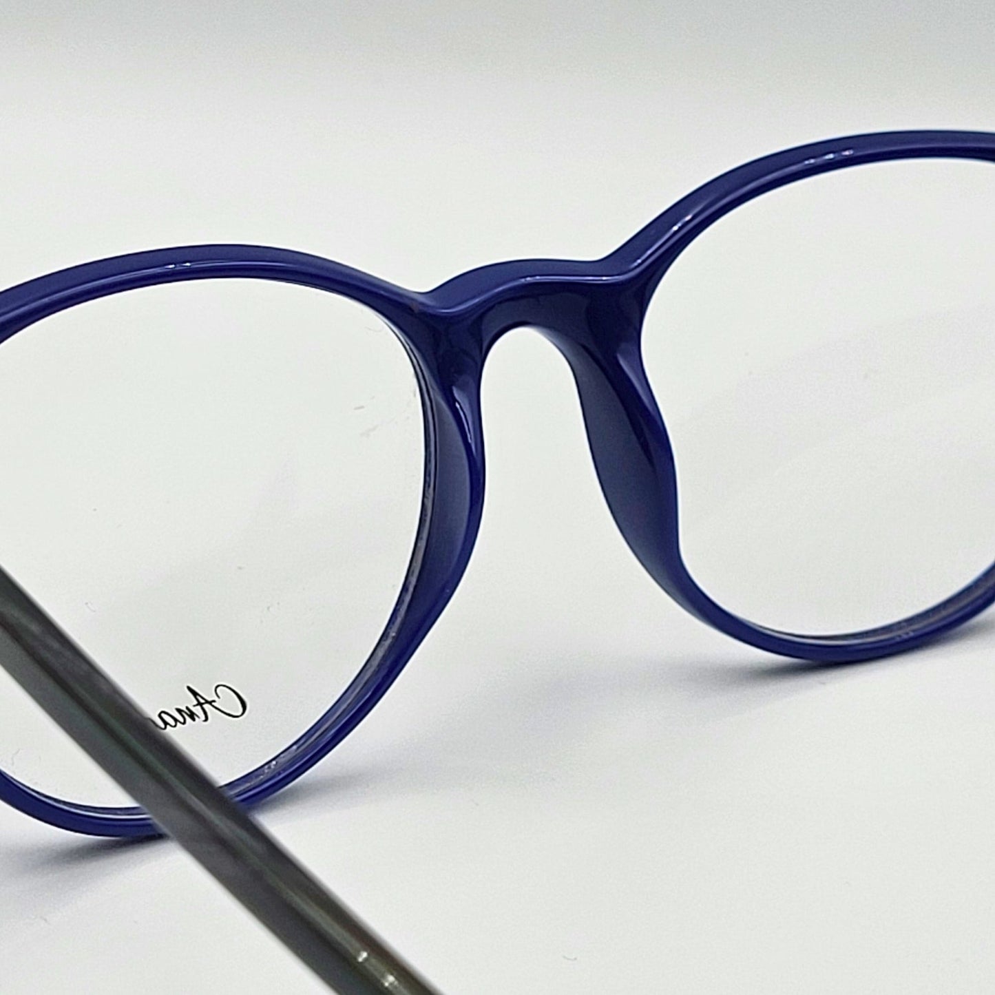 Anak 831101 - Blue Round Eyeglasses by The Nevermore – Unique Eyeglasses by Nevermore Lifestyle & Tech |