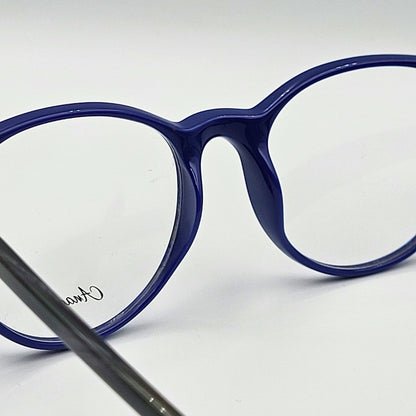 Anak 831101 - Blue Round Eyeglasses by The Nevermore – Unique Eyeglasses by Nevermore Lifestyle & Tech |