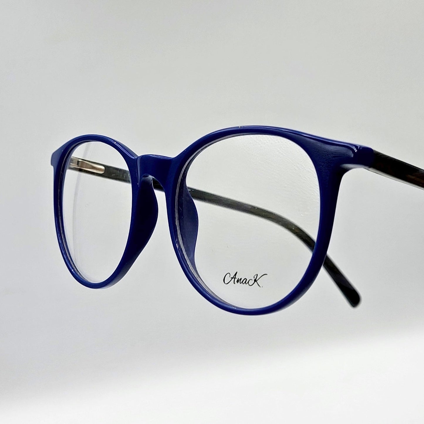 Anak 831101 - Blue Round Eyeglasses by The Nevermore – Unique Eyeglasses by Nevermore Lifestyle & Tech |