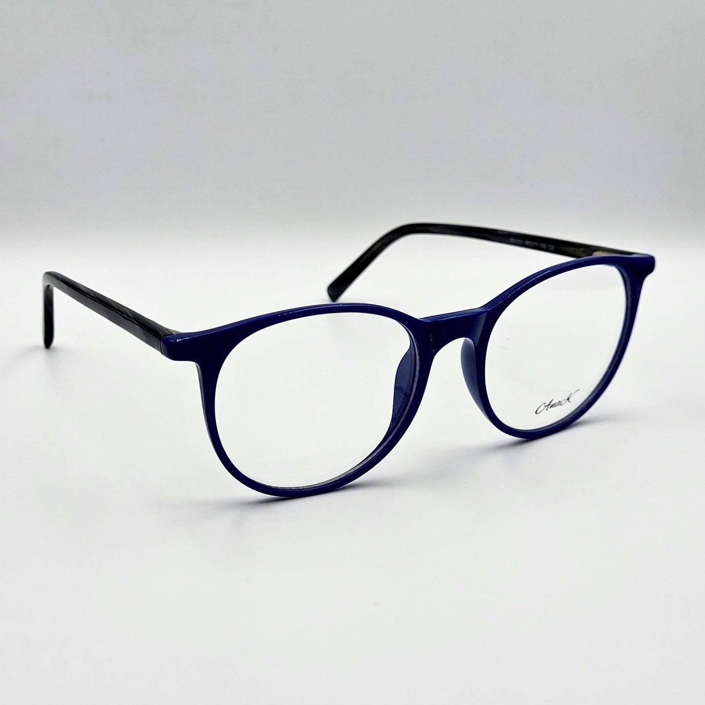Anak 831101 - Blue Round Eyeglasses by The Nevermore – Unique Eyeglasses by Nevermore Lifestyle & Tech |