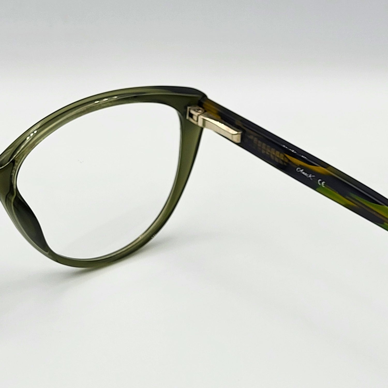 AnaK 831104 - Olive Green Cat - Eye Eyeglasses by The Nevermore – Unique Eyeglasses by Nevermore Lifestyle & Tech |
