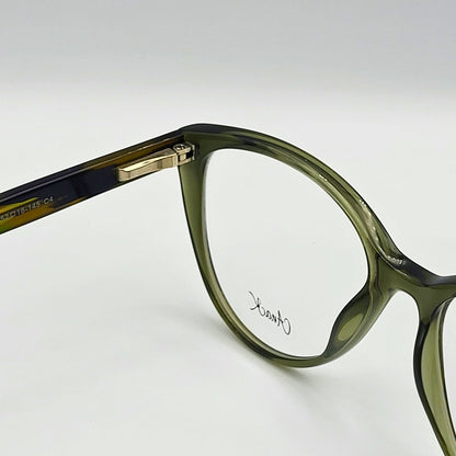 AnaK 831104 - Olive Green Cat - Eye Eyeglasses by The Nevermore – Unique Eyeglasses by Nevermore Lifestyle & Tech |