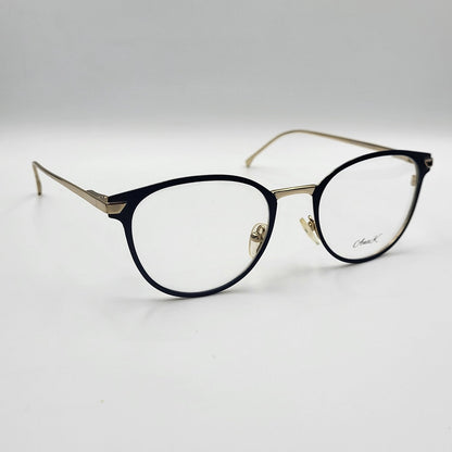 Anak 85009 - Blue Gold Round Eyeglasses by The Nevermore – Unique Eyeglasses by Nevermore Lifestyle & Tech |