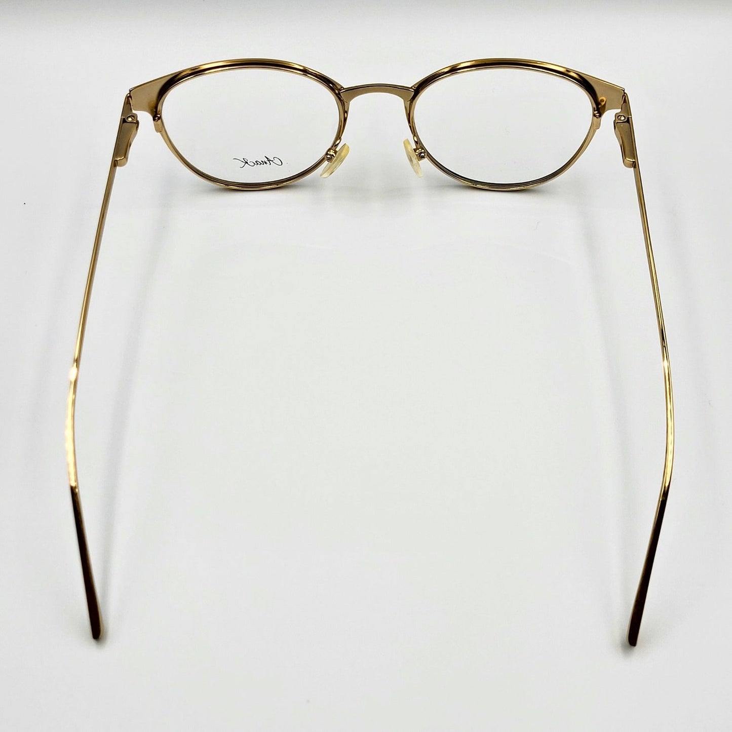 Anak 85009 - Blue Gold Round Eyeglasses by The Nevermore – Unique Eyeglasses by Nevermore Lifestyle & Tech |