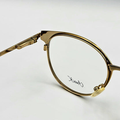 Anak 85009 - Blue Gold Round Eyeglasses by The Nevermore – Unique Eyeglasses by Nevermore Lifestyle & Tech |