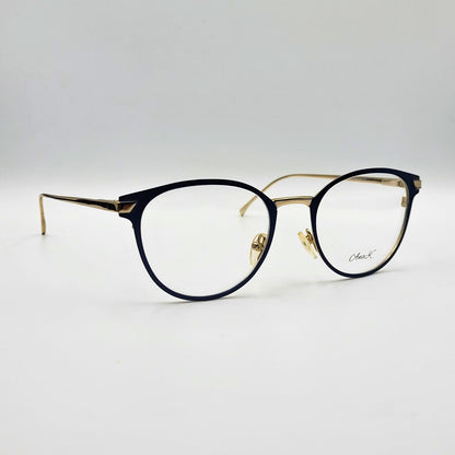Anak 85009 - Blue Gold Round Eyeglasses by The Nevermore – Unique Eyeglasses by Nevermore Lifestyle & Tech |
