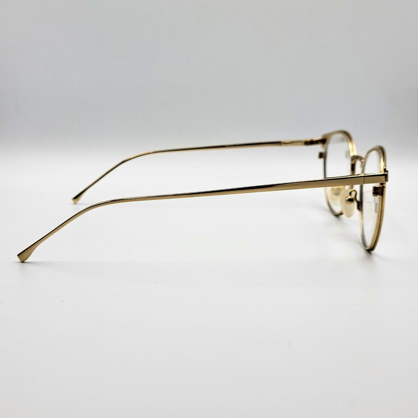 Anak 85009 - Blue Gold Round Eyeglasses by The Nevermore – Unique Eyeglasses by Nevermore Lifestyle & Tech |