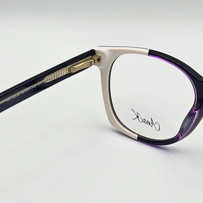 Anak MT18008 - Black White Round Eyeglasses by The Nevermore – Unique Eyeglasses by Nevermore Lifestyle & Tech |