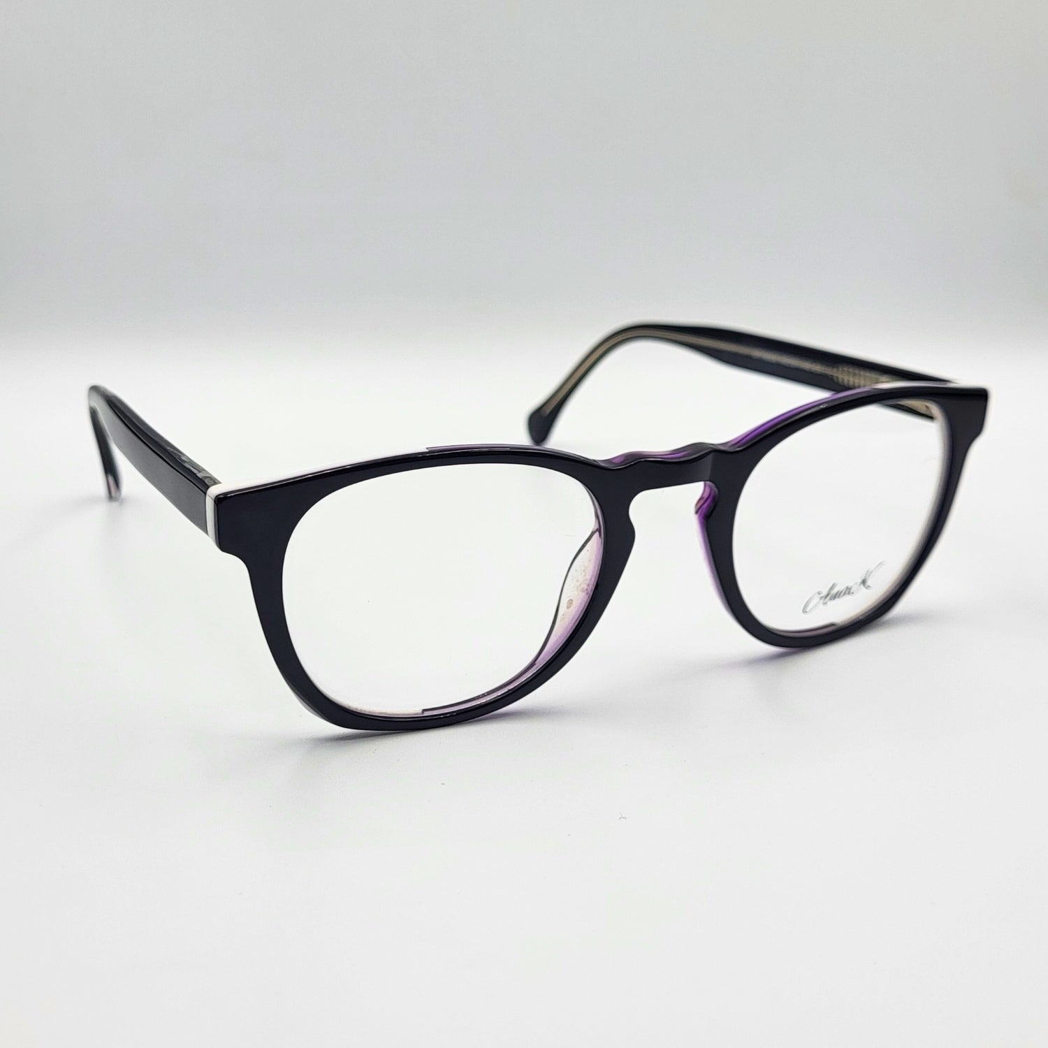 Anak MT18008 - Black White Round Eyeglasses by The Nevermore – Unique Eyeglasses by Nevermore Lifestyle & Tech |