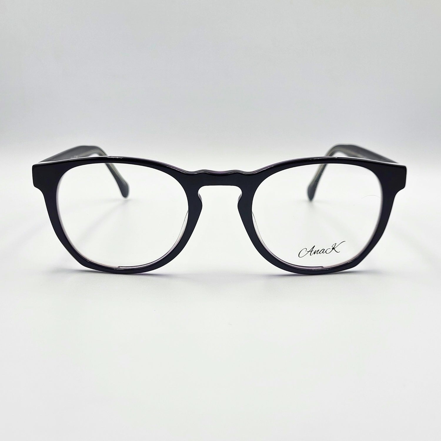 Anak MT18008 - Black White Round Eyeglasses by The Nevermore – Unique Eyeglasses by Nevermore Lifestyle & Tech |
